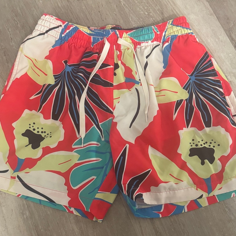 Vibrant Floral Swim Shorts